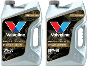 25% off Valvoline RESTORE & PROTECT 6L Engine Oils^