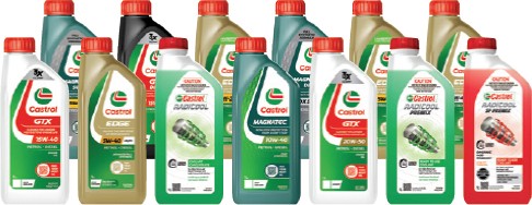 Castrol 1L Top Up Coolant & Engine Oils^