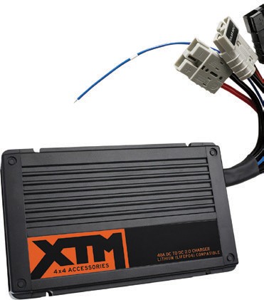 XTM 4x4 Accessories 40A DC-DC Battery Charger^