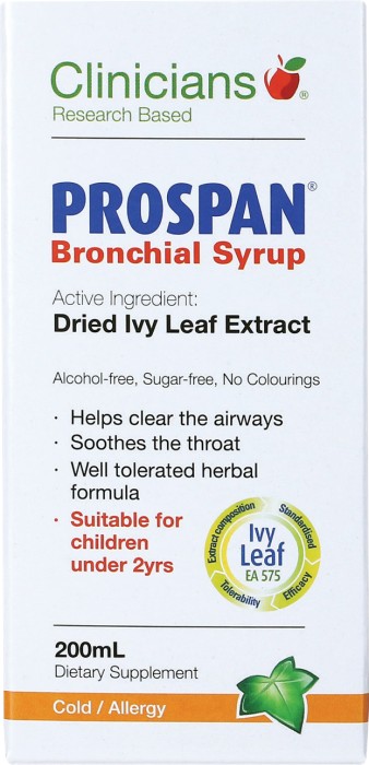 Clinicians Prospan Bronchial Syrup 200ml