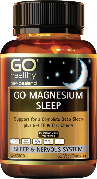 GO Magnesium Sleep Vege Capsules 60s