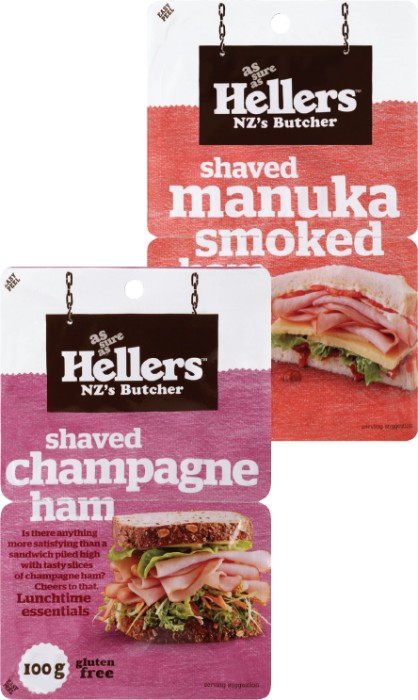 Hellers Shaved Meats 100g