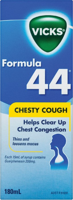 Vicks Formula 44 Syrup 180ml