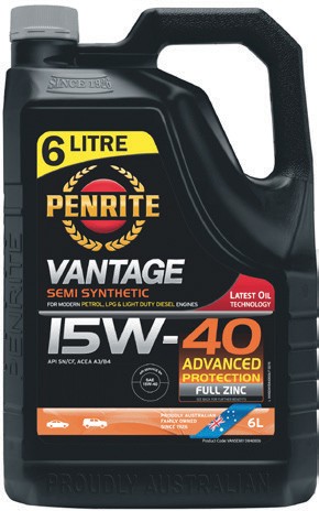Penrite Vantage 15W-40 6L
