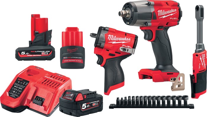 NEW Milwaukee M12 FUEL™ & M18 FUEL™ 3 Piece Power Pack 3K3