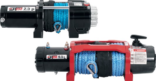 Drivetech 4x4 12V Winches with Synthetic Rope