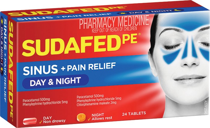 Sudafed PE Day & Night 24s