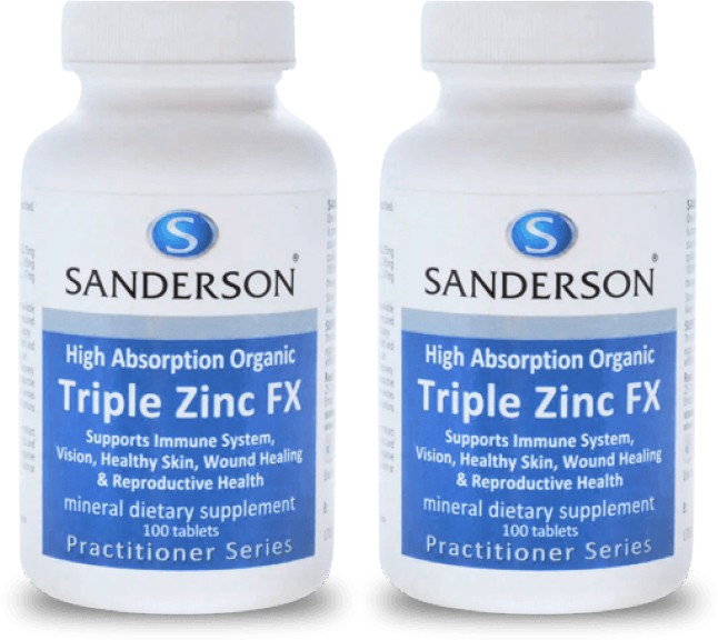 Sanderson Triple Zinc FX 100 Tablets