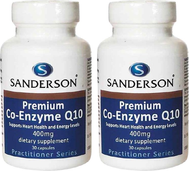Sanderson Premium CoQ10 400mg 30 Capsules