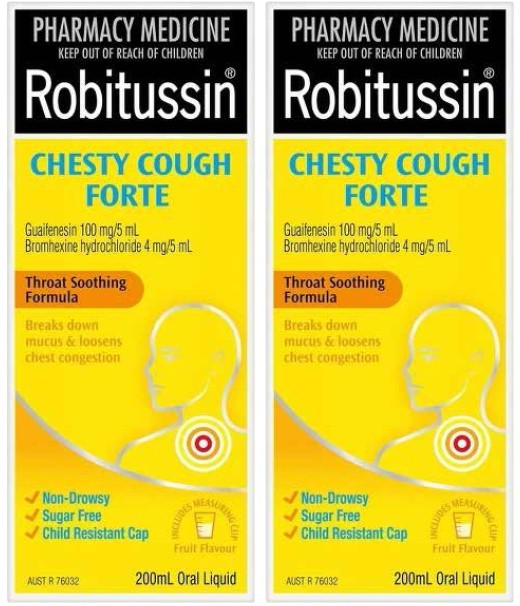Robitussin Chesty Cough Forte 200ml
