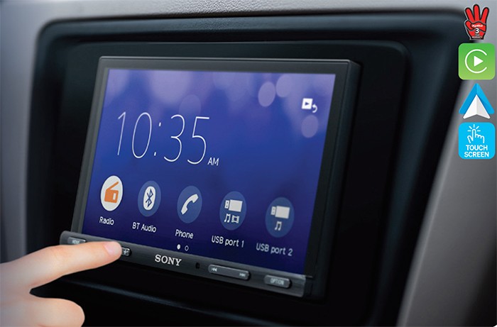 Sony Apple Carplay & Android™ Auto Head Unit
