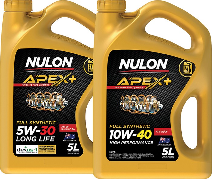 Nulon APEX+ FULL SYNTHETIC 5L ENGINE OILS^