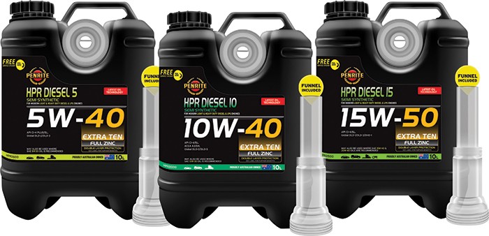 25% off Penrite HPR DIESEL 5 10 & 15 10L ENGINE OILS^