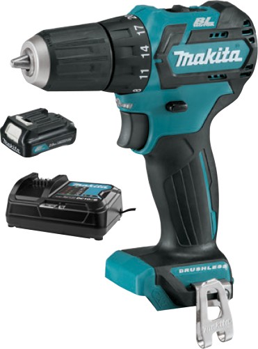 Makita 12V Drill Driver Skin, Battery & Charger