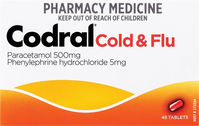 Codral PE Cold & Flu Tablets 48s