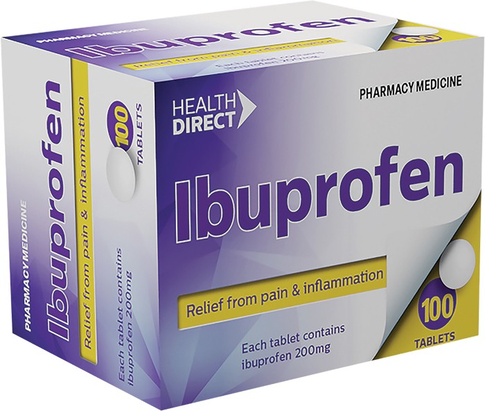 Health Direct Ibuprofen 100s