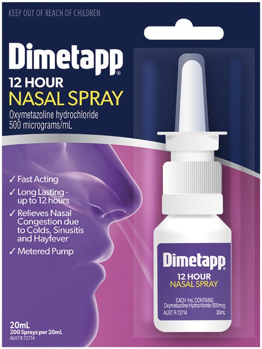 Dimetapp Nasal Spray 20ml