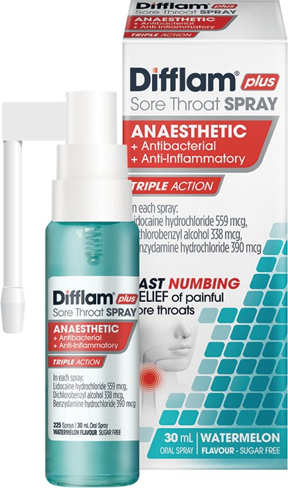 Difflam Plus Anaesthetic Spray 30ml
