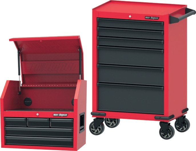 Repco 27" 5 Drawer Tool Chest & 6 Drawer Tool Trolley