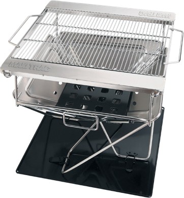 Maxi Trac Folding Firepit & Grill