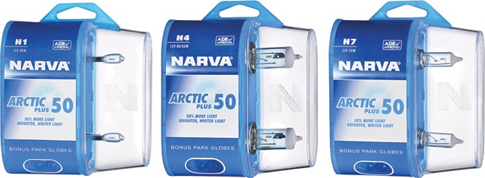 20% off Narva Arctic Plus 50 Globes