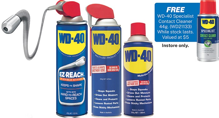 25% off WD-40 Lubricants