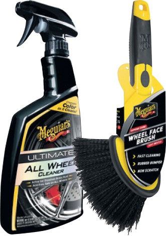 Meguiar’s Ultimate All Wheel Cleaner & Wheel Face Brush Combo
