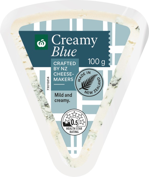 NEW Woolworths Creamy Blue* 100g