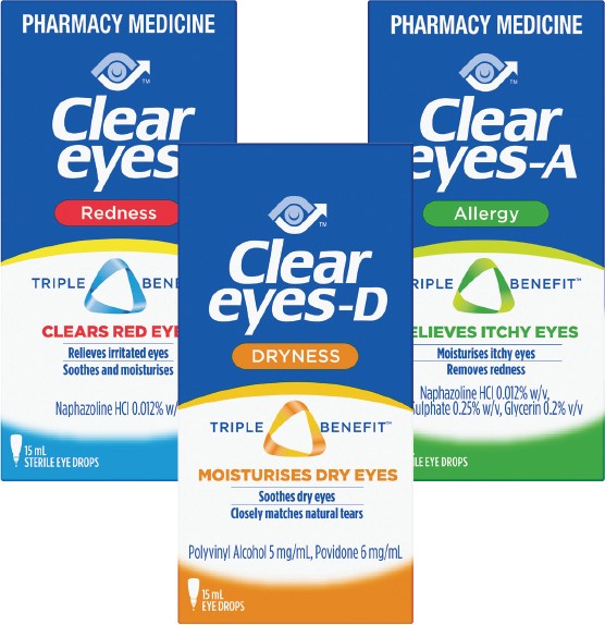 Clear Eyes Drops 15ml