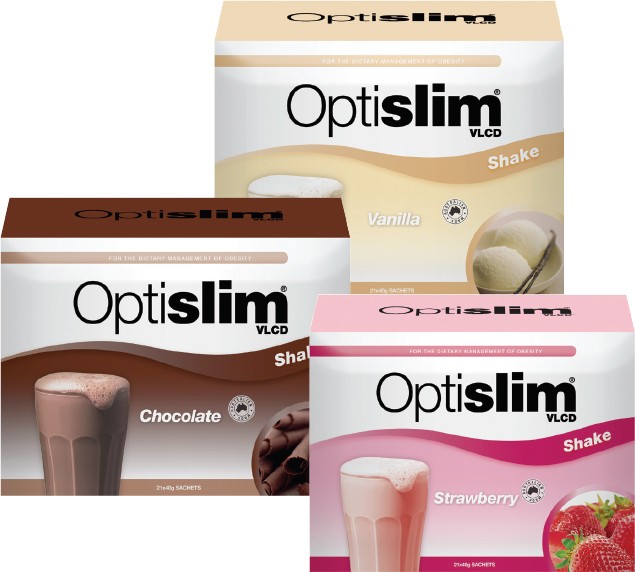 Optislim VLCD Shake Sachets 21x40g