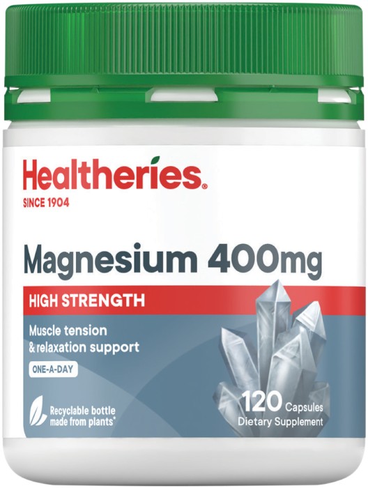 Healtheries Magnesium 400mg 120s