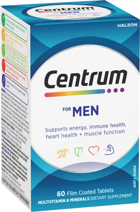 Centrum For Men Multivitamins 60s