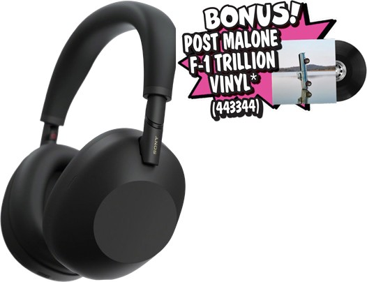 Sony WH-1000XM6 Premium Noise Cancelling Wireless Over-Ear Headphone - Black