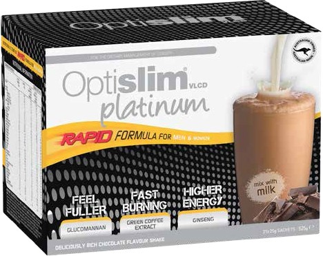 Optislim VLCD Platinum Chocolate 21x25g