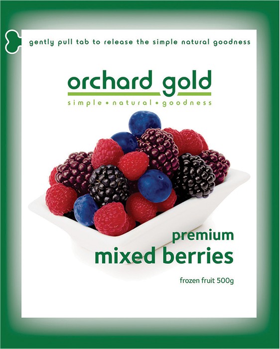 Orchard Gold Frozen Fruit 500g