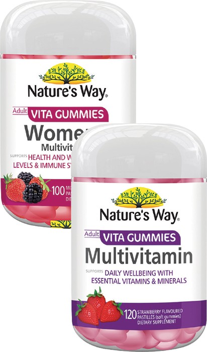 Nature’s Way Adult Vita Gummies 100/120s