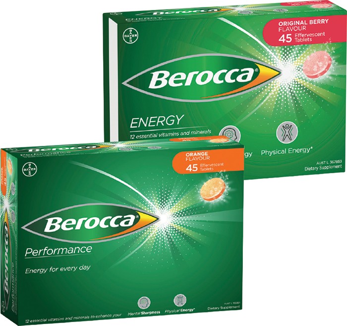 Berocca Effervescents 45s