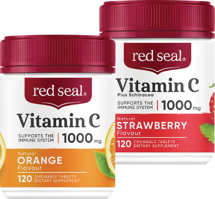 Red Seal Vitamin C 1000mg 120s