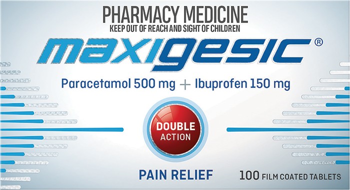 Maxigesic Double Action Tablets 100s