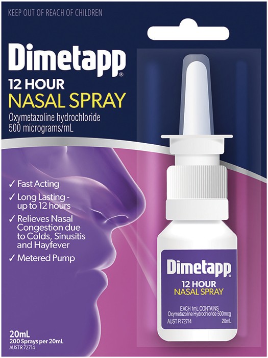 Dimetapp Nasal Spray 20ml