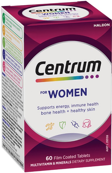 Centrum For Women Multivitamins 60s