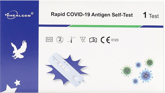 Healgen Covid-19 RAT Kit 1 Pack