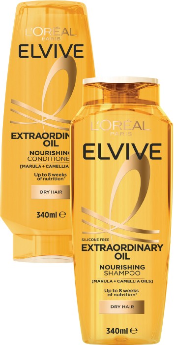 L’Oréal Elvive Shampoo or Conditioner 340ml