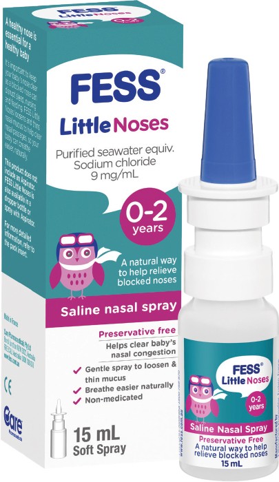 FESS Little Noses Saline Nasal Spray 15ml