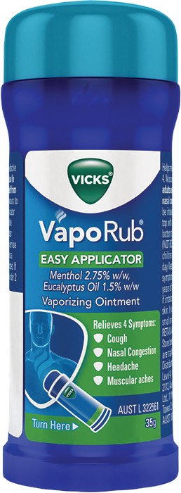 Vicks VapoRub Easy Applicator 35g