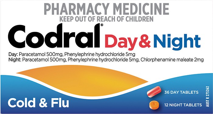 Codral Pe Day & Night Tablets 48s