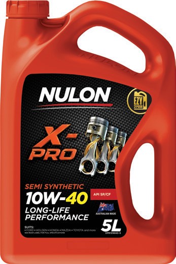 Nulon X-PRO Semi Synthetic 10W-40 5L Engine Oil