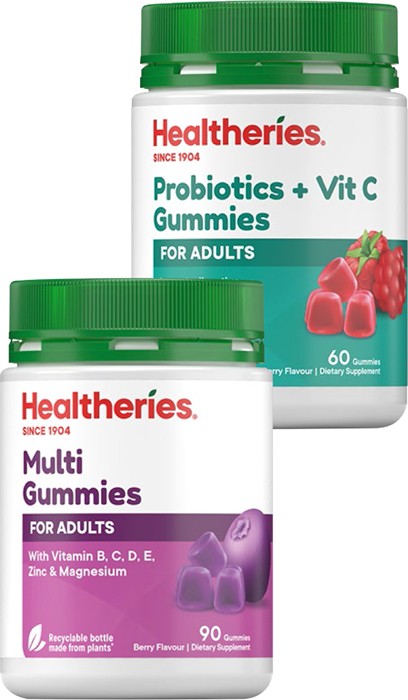 Healtheries Gummies** 50-90s
