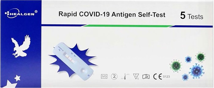 Healgen Covid-19 RAT Kit 5 Pack
