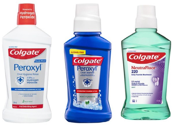 Colgate Peroxyl Alcohol Free